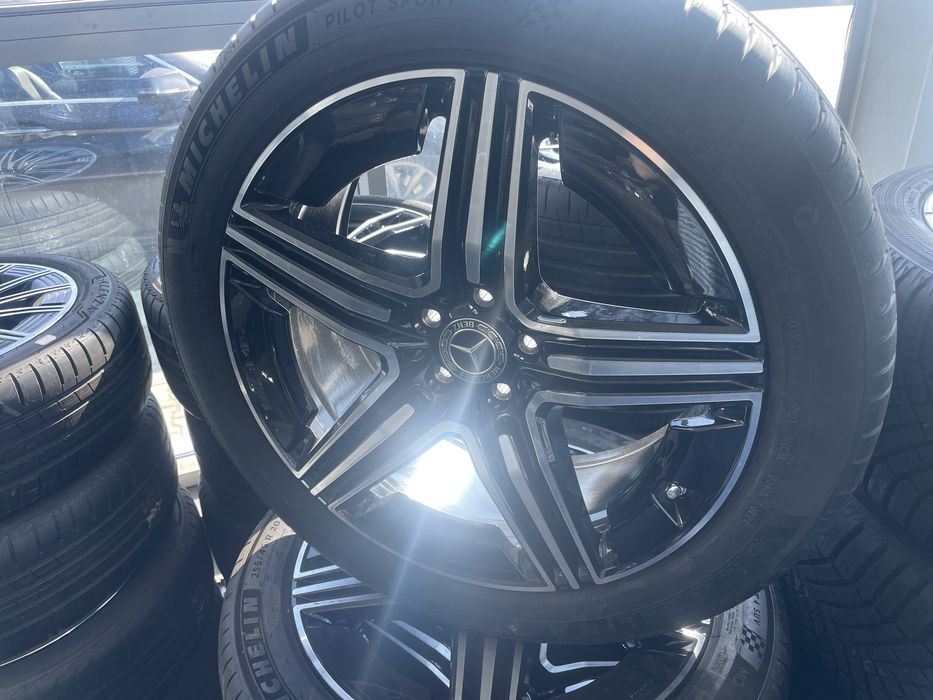 Jante Mercedes Glc W254 AMG Anvelope vara noi Michelin 255 45 20