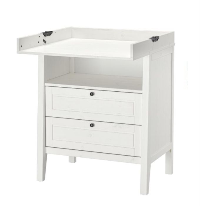 Бебшко легло и скрин с повивалник Ikea Sundvic