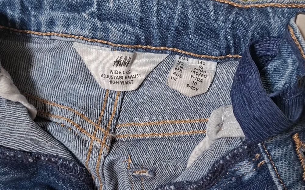 Blugi fete H&M 140 cm