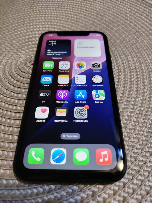 Само за 199 euro ! Apple iPhone XR 64GB пълен комплект + нов протектор