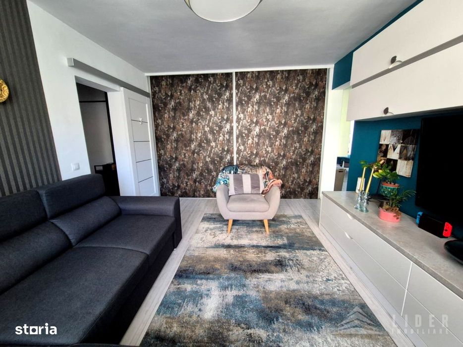 Apartament cu 3 camere si doua dormitoare, 67 mp, etaj intermediar –