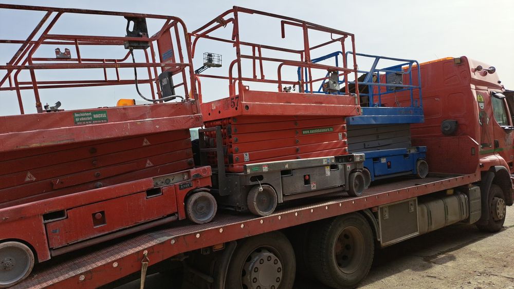Societate vindem nacela electrica Haulotte 10m inaltime,Genie RATE