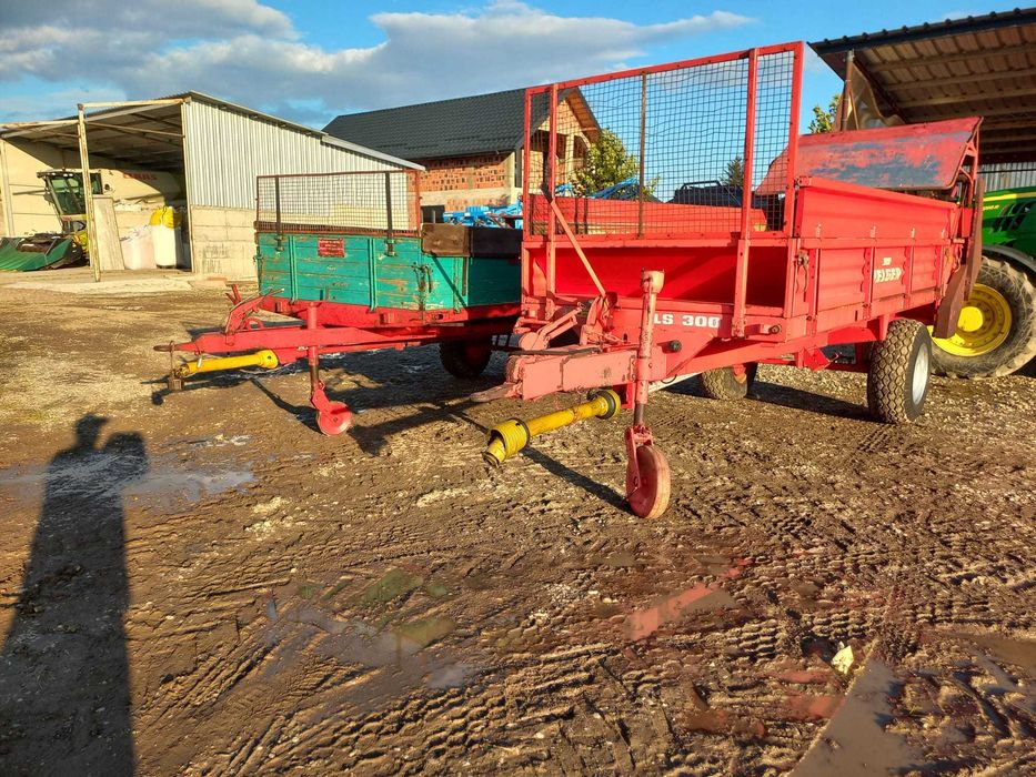 Mig gunoi, remorca de imprastiat gunoi de grajd 4 tone si 6.5 tone