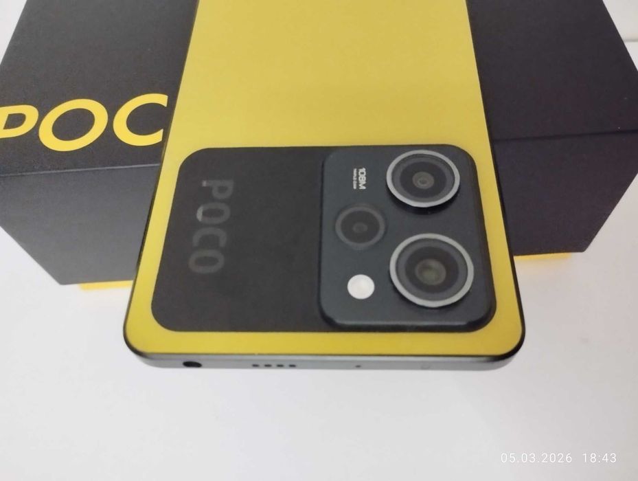 Xiaomi Poco x5 pro android 256 gb/8+3gb /108 mp 120 hz /67W Като x7 x8