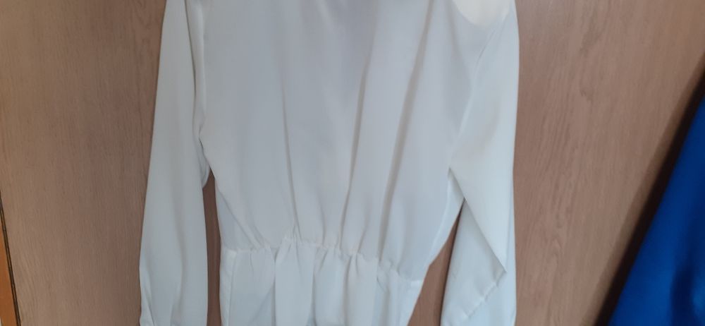 Официална дамска риза, бяла