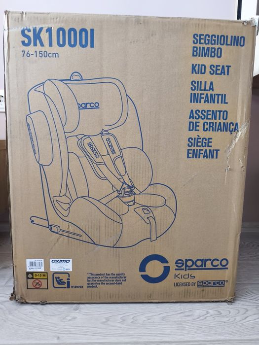 Детско столче за кола 9-36 кг, SPARCO