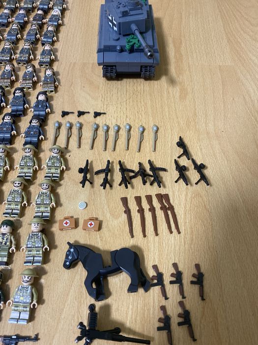 Figurine si arme lego ww2 dina al doilea razboi mondial