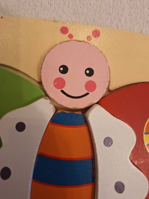 Сет дървени пъзели за най-малките