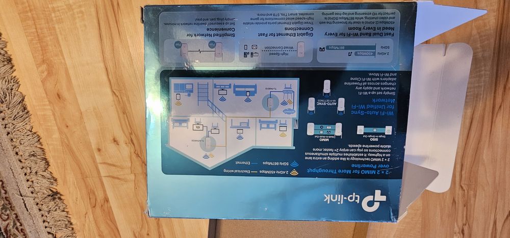 Устройство за разширяване на интернет покритието TL-WPA8630 KIT.