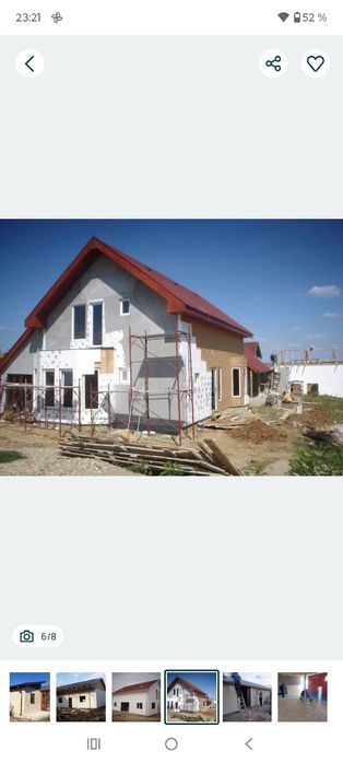 Case pe structura metalica