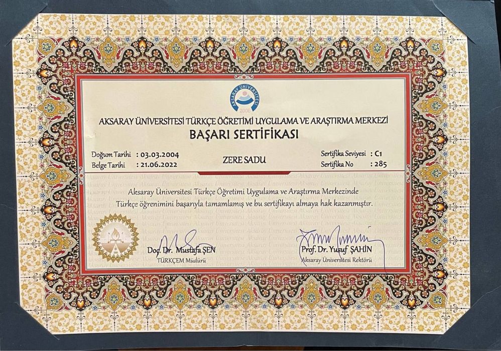 Турецкий язык - Түрік тілі