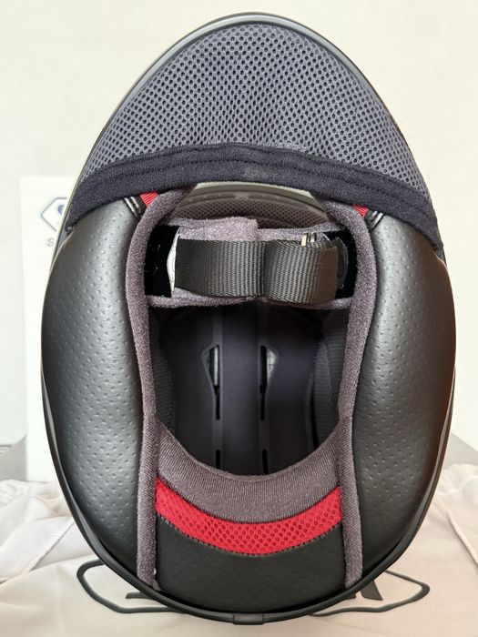 Cască moto SHOEI NXR, marime M (57-58cm)+vizieră fumurie, in cutie.