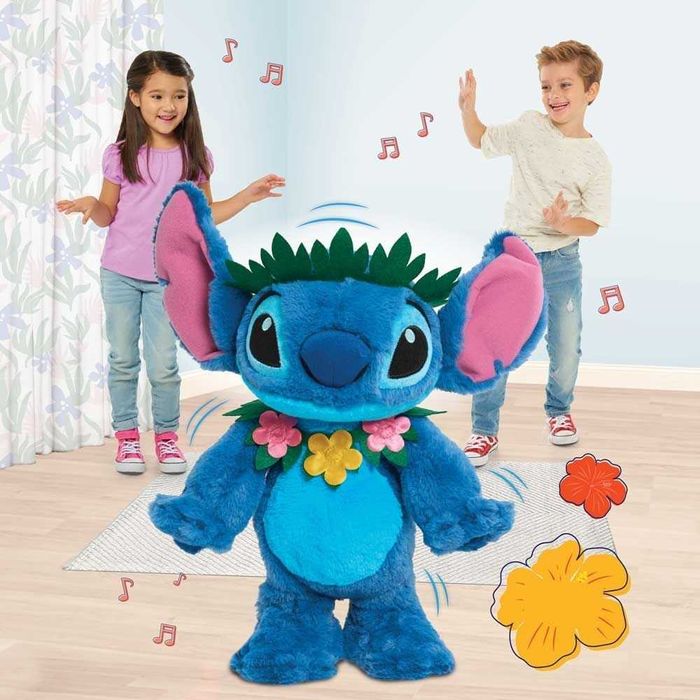 Пеещ и танцуващ плюшен Стич STITCH Just Play 38 cm