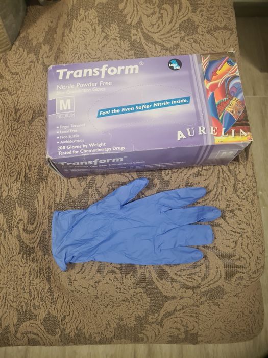 Гумени ръкавици размер M