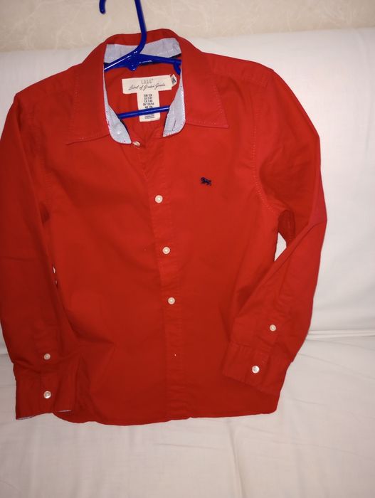 Детска риза, за 7- 8 год., ръст 128 см. Състав :  памук