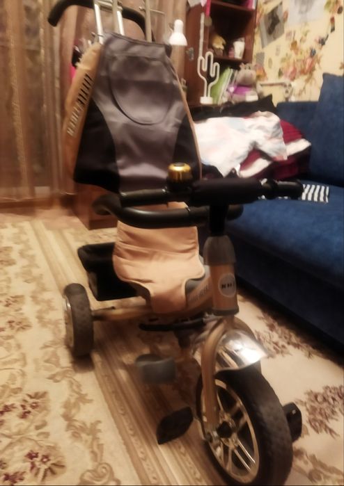 Коляска велосипед