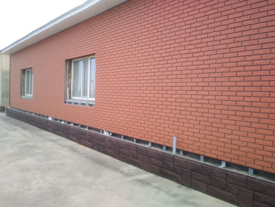 Фассадные панели, сайдинг