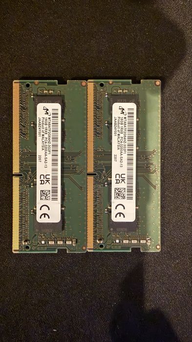 Placute RAM laptop 32 gb 3200 mhz DDR4