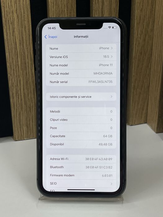 Iphone 11 64Gb 75% baterie Garantie / Factura #61160