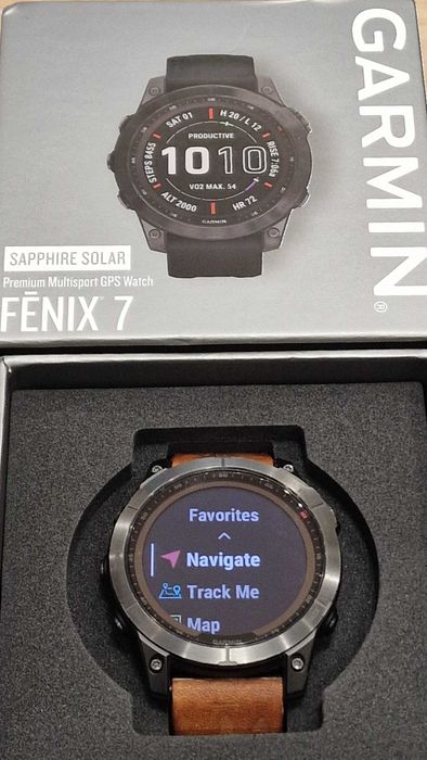 Garmin fenix 7 Sapphire Solar Edition