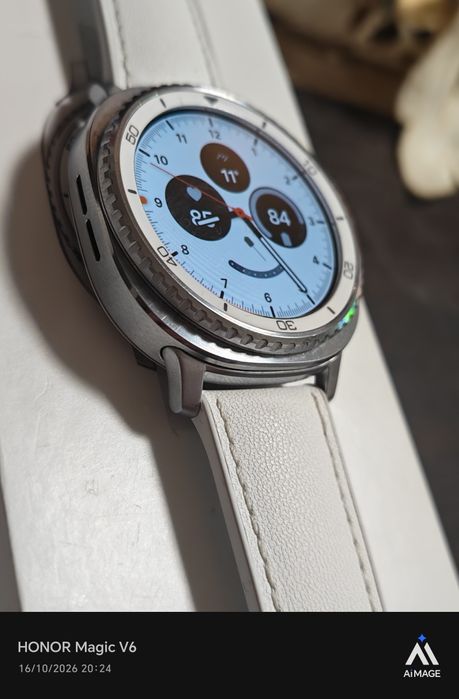 Samsung Galaxy Watch 8 Classic -46 mm White / Factura și Garanție
