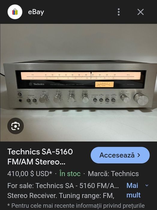 Amplificator  / amplituner Technics sa 5160