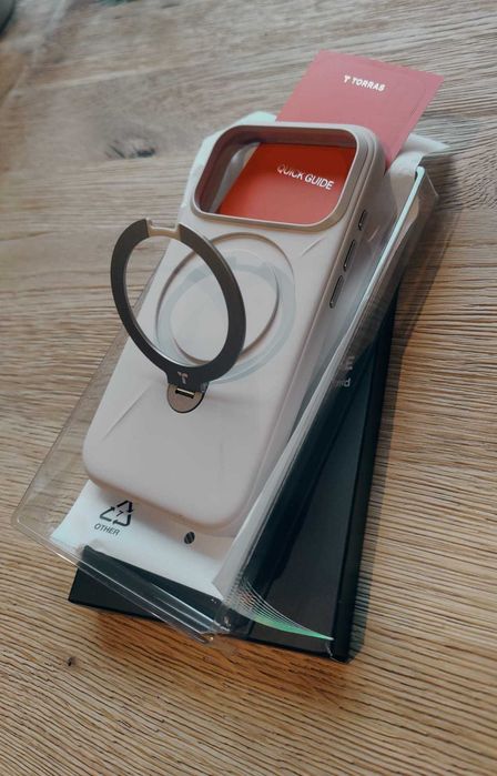 Husa Iphone 17 Pro - TORRAS - Stand Case Ostand Q3Air Silicone