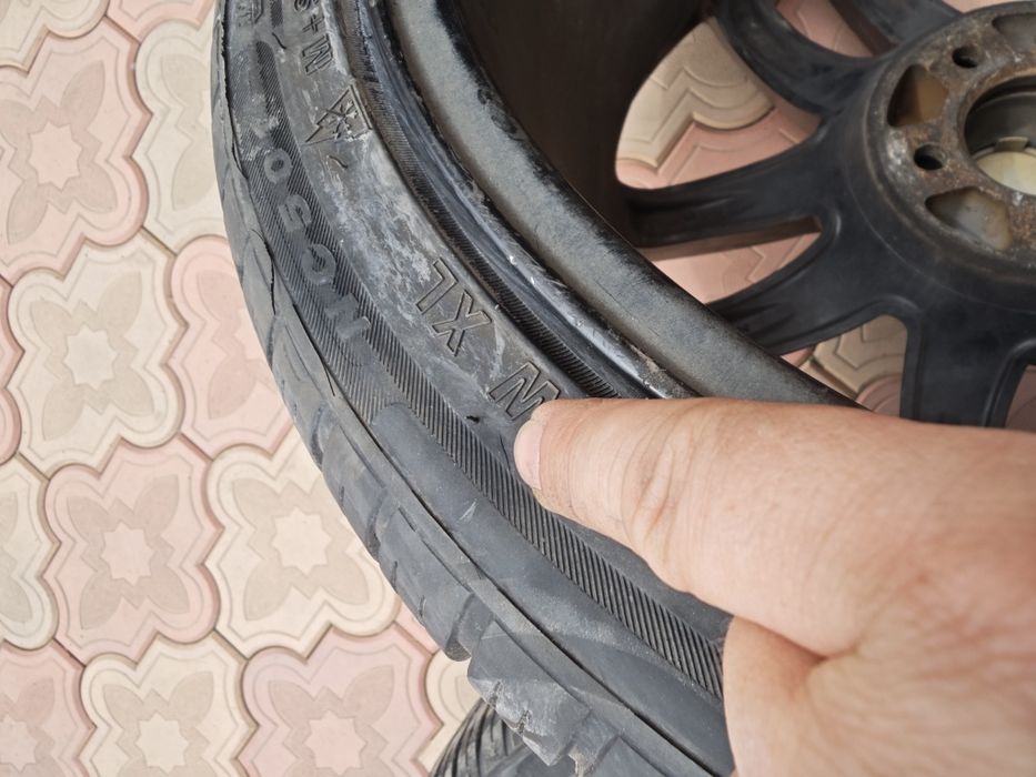 ULTIMUL PRET !! Roti 5x108 (jante + cauciucuri) 225/40 ZR R18 92 W XL