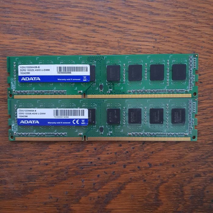 Модули памяти DDR-4 и DDR-3