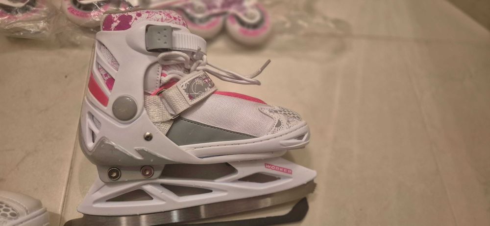 Комбинирани зимни и летни кънки номер 31- 34