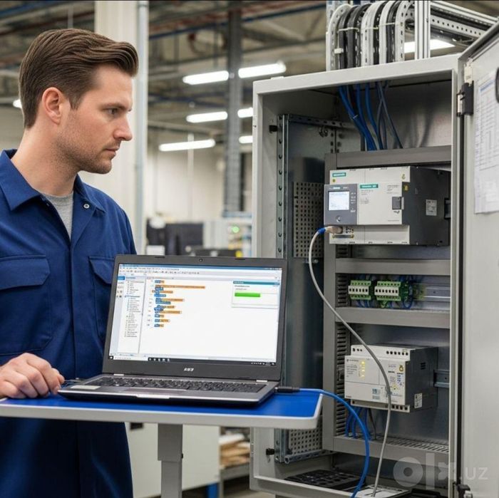 Zavod va sexlarni avtomatlashtirish | PLC, TIA Portal, SCADA