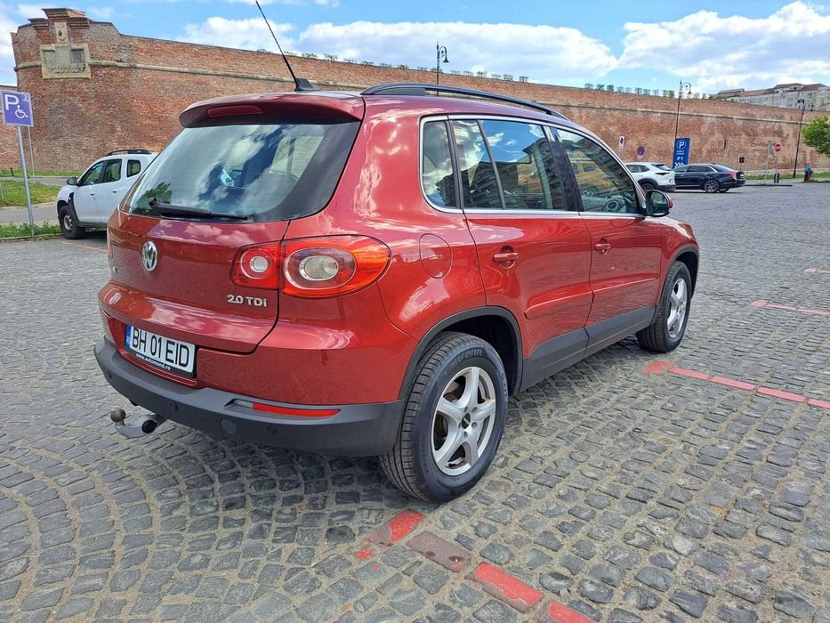 Wv tiguan 4 x 4 permanent, an 2009, stare bună