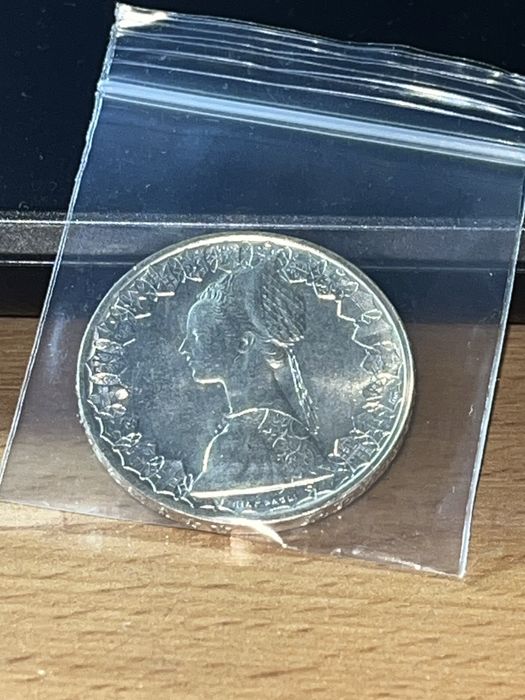 Италия 500 лир (серебро)