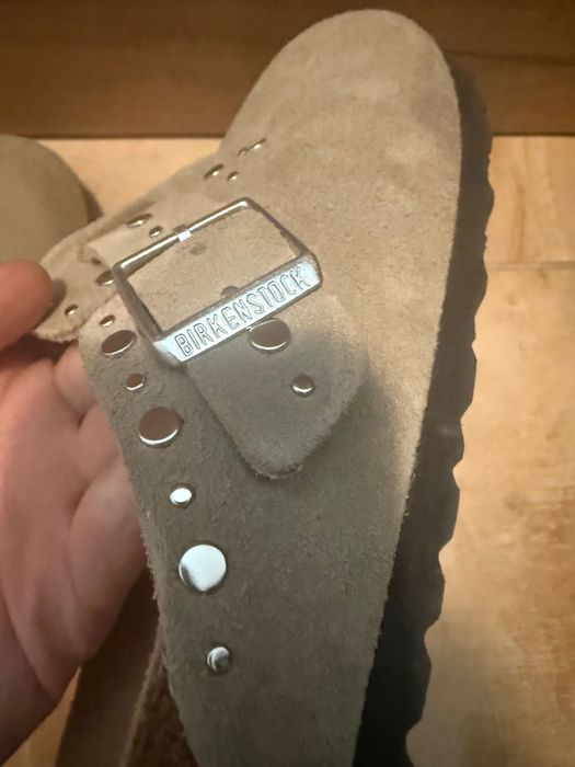 Birkenstock clogs taupe 41 narrow