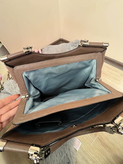 Coach guess liu jo дамска чанта естествена кожа