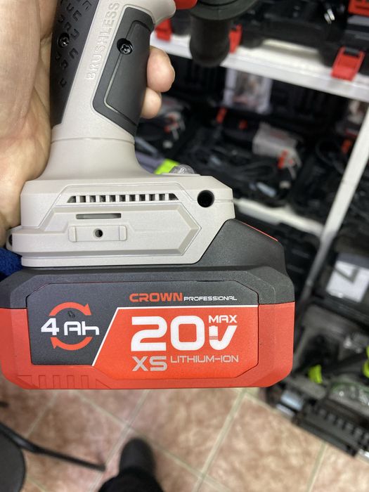 Шуруповерт ледобур, Краун, Crown