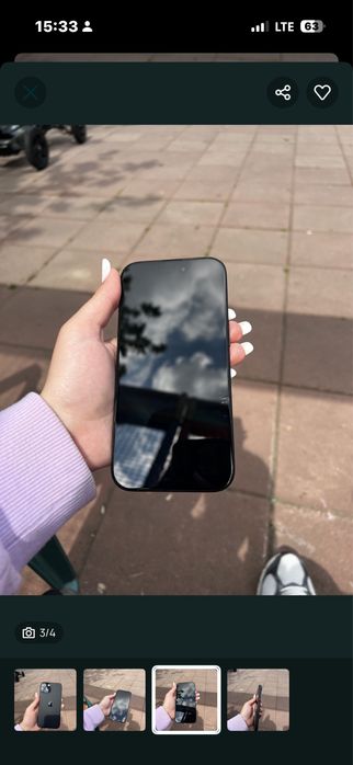Iphone 15 128GB 83 baterie