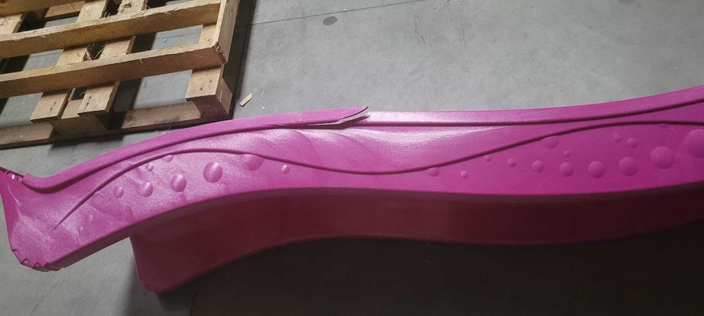 Tobogan mare 235 cm , NOU, pret redus, Mov Roz x20