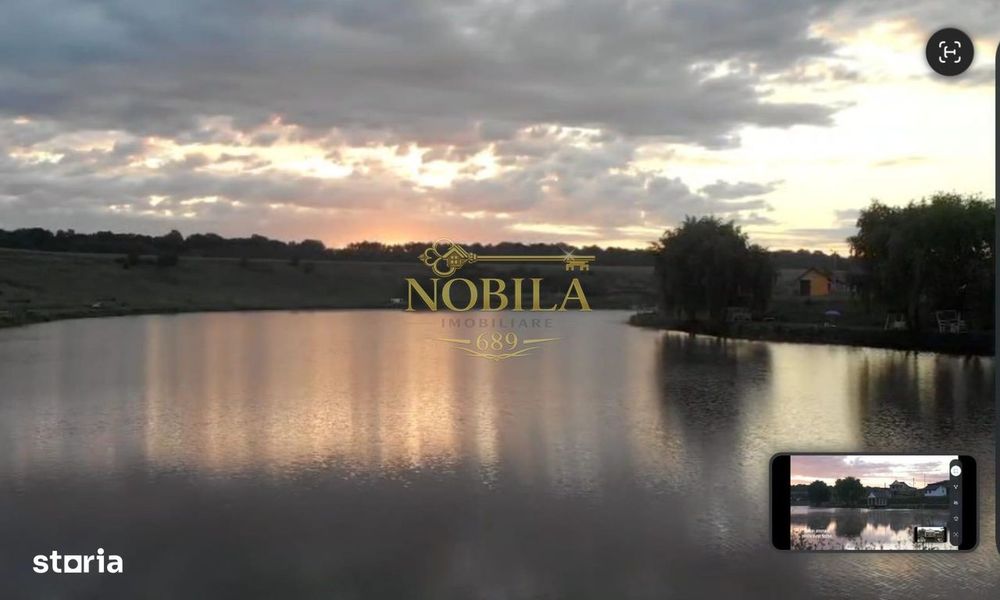 Domeniu,13 Ha Teren(7,7 Ha Luciu De Apa,3 Balti ,Cabane,Ponton,Camping