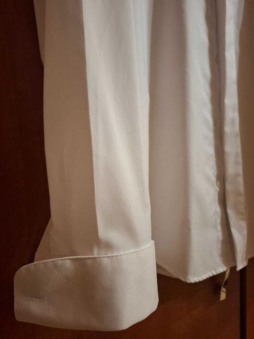 Camasa alba de ceremonie Slim Fit