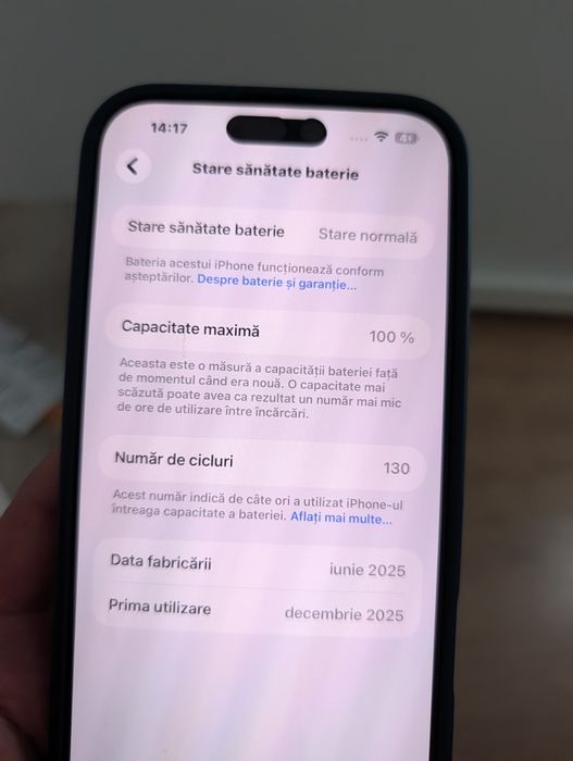 Vând iPhone 16 pro max încă în garanție