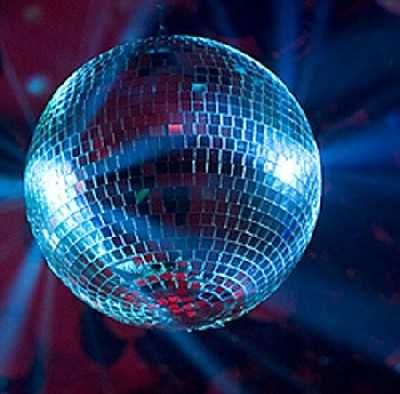 Въртяща се диско топка с или без мотор 20см