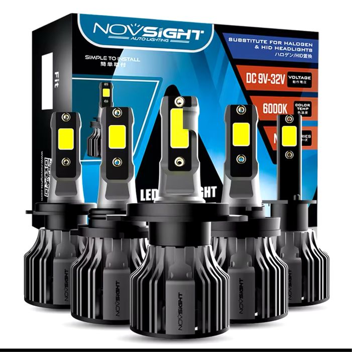 Becuri led H1 H4 H7 H8 h9 H11 -99lei D1S D2S D3S -180 lei