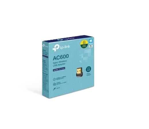 ;Адаптер TL-LINK Archer T2U Nano AC600 Dual Band Wireless USB Adapter