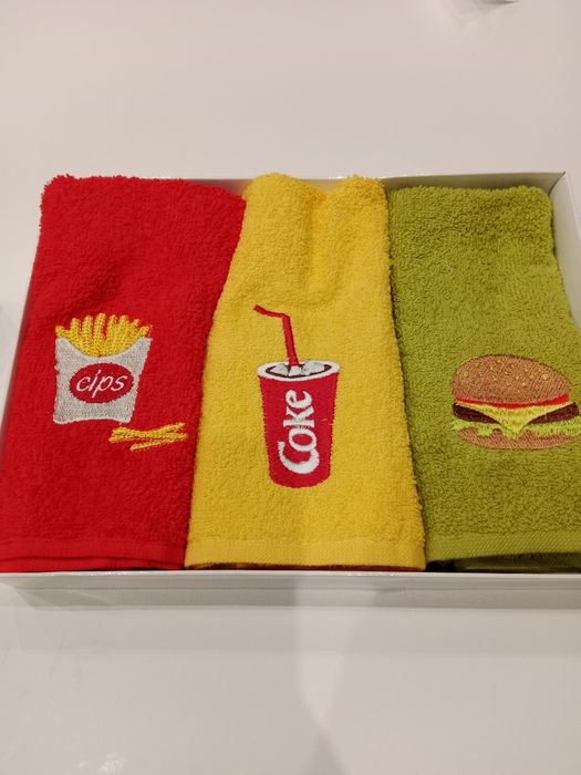 Набор маленьких полотенец