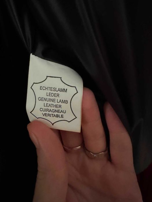 Geacă de bărbat Quardi Leather, cumpărată din Turcia, din 100% piele naturală de miel (Genuine Lamb Leather).