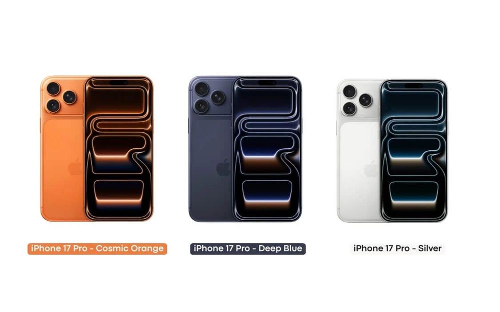 НОВ! Apple iPhone 17 Pro 512GB Cosmic Orange / Deep Blue / Silver
