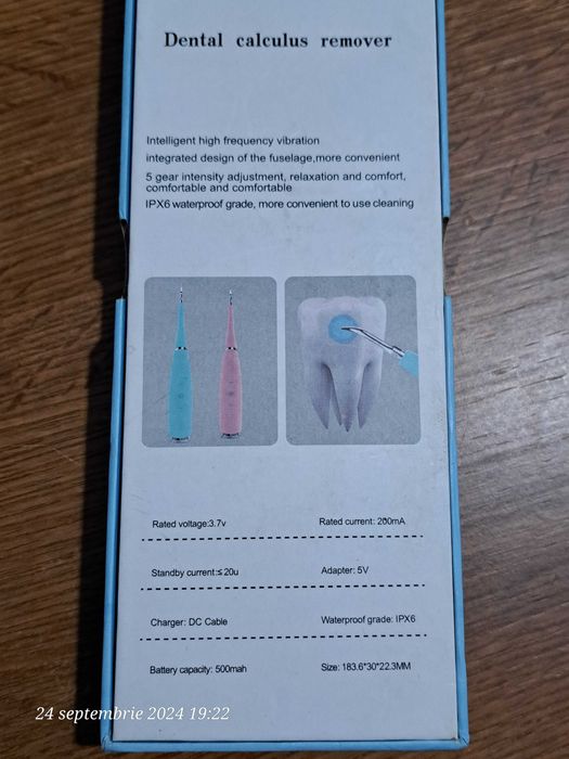 Aparat pentru curatirea si ingrijirea dintilor, nou ,sigila