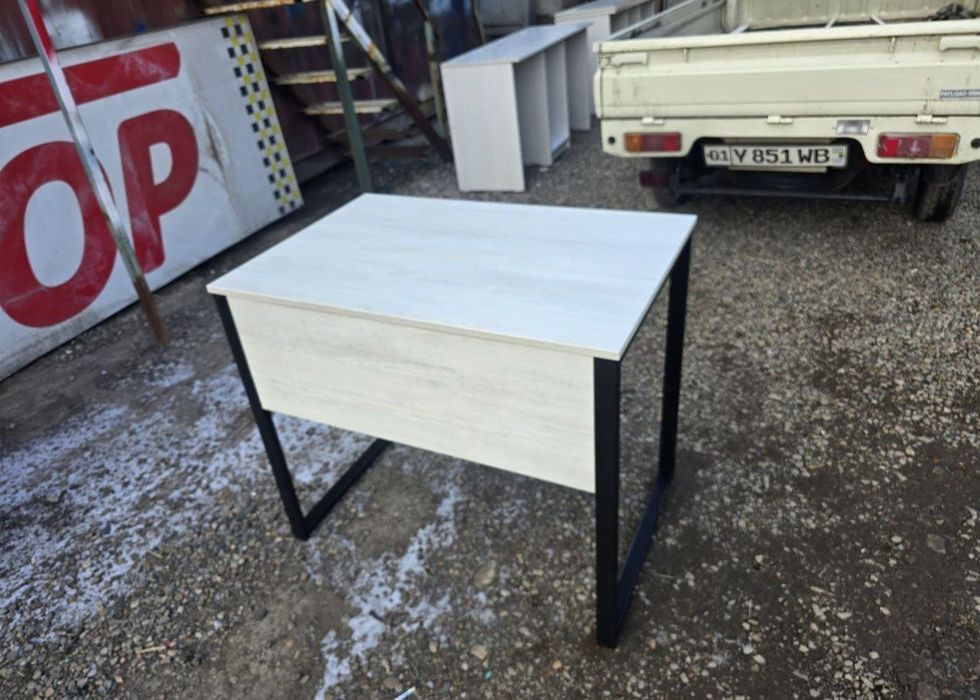 Лофт стол 90×60 loft stol 1kishilik