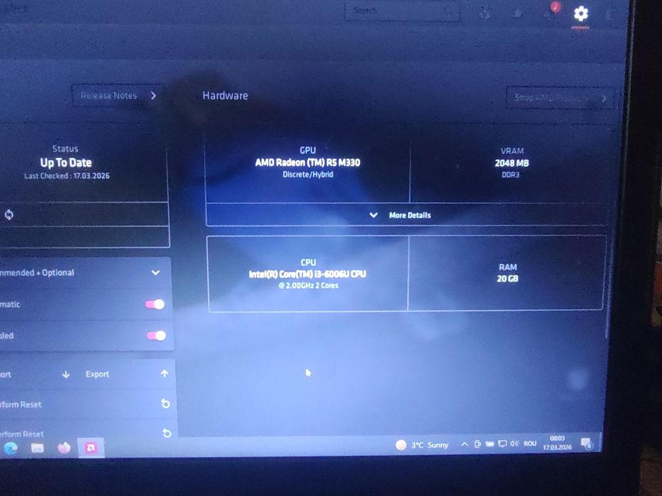 Lenovo v110 20GB RAM